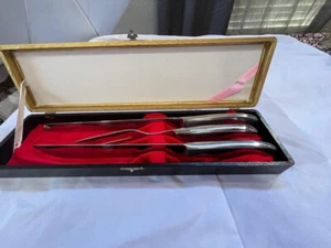 Carving Set Knife And Fork Stainless  - Picture 1 of 5