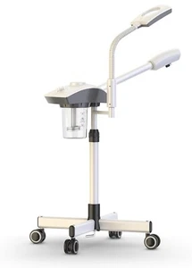 NEW Professional Ionic Facial Steamer Hot Mist Steam Machine Ozone LED Lamp 026 - Picture 1 of 15