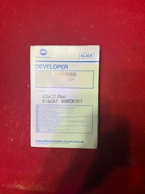 Genuine Konica Minolta 024G / DV511 Black Developer NEW 51024F18