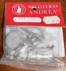 ANDREA Miniatures S5 A22 Parachutiste Américain WW2 - Kit 54 mm A peindre - Imagen 1 de 2