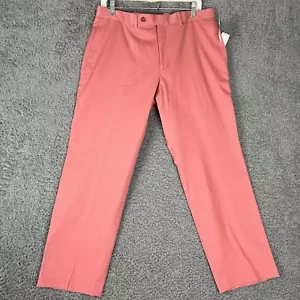 Polo Ralph Lauren Pants Mens 34x29 Flat Front Slash Pockets Salmon Color Chino-N - Picture 1 of 10