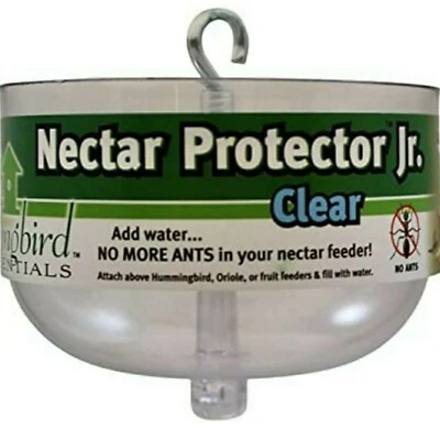 PROTECTOR DE NÉCTAR Jr CLARO SE624 HORMIGA FOSO para Colibríes Orioles y Alimentador de Frutas Foto 1 de 4