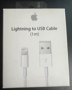 NEW IN BOX Apple Lightning to USA Cable (1m) A1480 MD818AM/A - Picture 1 of 3