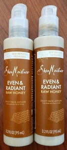 SheaMoisture Even and Radiant Raw Honey Daily Face Lotion - 3.2 fl oz ( 2 pk) - Picture 1 of 2