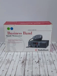 RadioShack Business Band Mobile Transceiver Radio CTCSS VHF-FM 2 CHANNEL - Picture 1 of 6