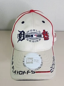 New Era Detroit Tigers Vs St Louis Cardinals Mlb Playoff 2006 Tan Baseball Cap - Picture 1 of 15