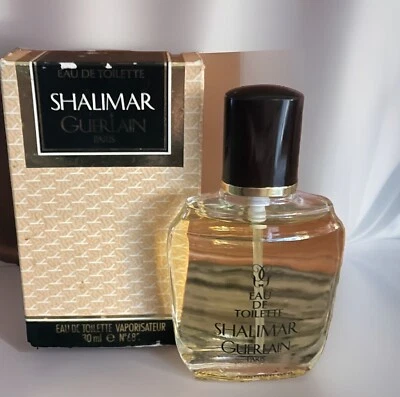 Eau De Toilette Spray Vintage Shalimar por Guerlain 1 oz/30 ml ¡Regalo de Navidad para Mujer! Foto 1 de 4