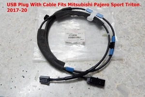 USB CONNECTOR WITH CABLE 8755A152 FITS MITSUBISHI PAJERO SPORT TRITON 2017-20 - Picture 1 of 6