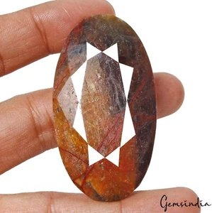 Gemas sueltas facetadas ovaladas de zafiro bicolor natural sin tratar 320 quilates para joyería - Imagen 1 de 5