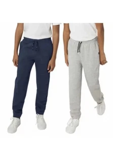 NWT Lee Youth 2-pack sweatpants Fleece Lined Jogger Reinforced Knee Size S 7/8 - Picture 1 of 3