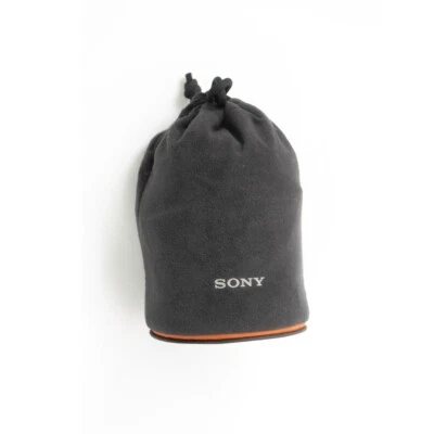 [Como Nuevo] Original Sony OEM Lente Suave Estuche 9.5x15cm Foto 1 de 4