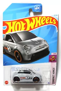 Coche modelo diecast gris Fiat 500e 1/64 Hot Wheels NUEVO EN PAQUETE - Imagen 1 de 5