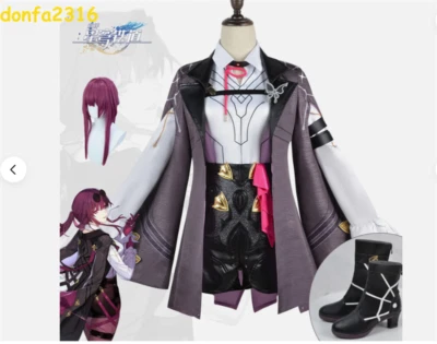 Игра Honkai Star Rail Kafka косплей костюм парик Хэллоуин женщин наряд полный комплект  - Изображение 1 из 4