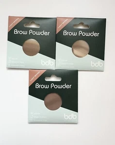 Billion Dollar Beauty Lot of 3 Brow Powder Light Brown Brand New - Picture 1 of 2