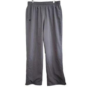 Under Armour Gray Athletic Drawstring Straight Leg Pant Men's XL Active Training - Picture 1 of 11