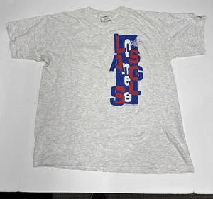 Vintage 1995 Los Angeles Dodgers Logo Athletic T Shirt Size Large Made Is USA - Picture 1 of 7