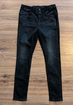 NWT G-Star Raw Davin 3D Low Boyfriend Jeans Womens Dark Aged Slim Denim - 29x28 - Image 1 of 4