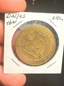 1959 The Dalles OR So Called Dollar Commemorative Medal - Bild 1 von 2