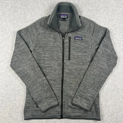 Patagonia Better Sweater Fleece Jacket Full Zip Small Mens Grey Long Sleeve - Image 1 of 4