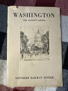 1927 Washington The Nation’s Capital Souther Railway System E. H. Suydam Drawing - Picture 1 of 9