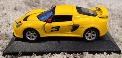 KINSMART 2012 Lotus Exige S 1:32 Scale Yellow #3 - Image 1 of 4
