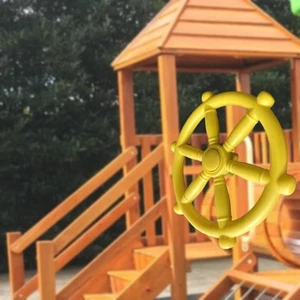 Pirate Ship Wheel Jungle Gym Steering Wheel for Park Outdoor Jungle Gym - Picture 1 of 7