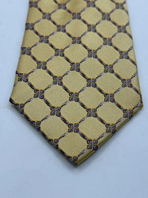 "Corbata de seda T Harris London diseño geométrico multicolor 3,5"" X 61""" Foto 1 de 4