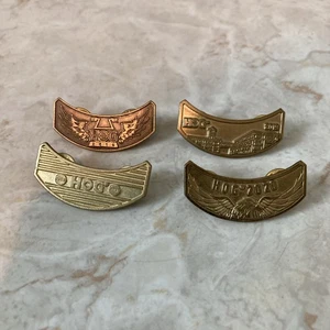 4 prendedores basculantes diferentes para chaleco Harley Davidson HOG 2021, 2020, 2019 y 2016 - Imagen 1 de 4