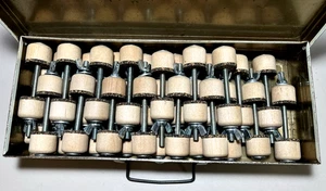 Spool Clamps for Making and Repair of Violins, Violas, Cellos Set of 30 - Picture 1 of 4