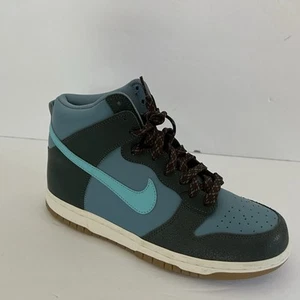Nike Dunk High 08' donna taglia 7 vintage verde acqua - Foto 1 di 11