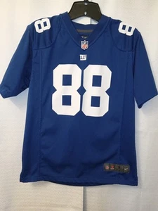 Hakeem Nicks New York Giants Blue Size L 14/16 Youth Jersey Nike - Picture 1 of 5
