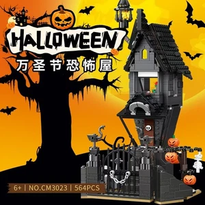 Compatible Spooky Mansion Building Kit - 564 Pieces STEM Toy for Ages 7+ - Picture 1 of 6