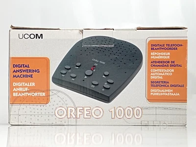 [106] UCOM ORFEO 1000 DIGITALER ANRUFBEANTWORTER NEU??? IN OVP - SIEHE VIDEO!!! - Bild 1 von 4