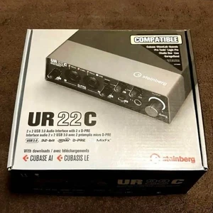 Steinberg UR22C 2in 2out USB 3.0 Type C Audio Interface Used Japan - Picture 1 of 8