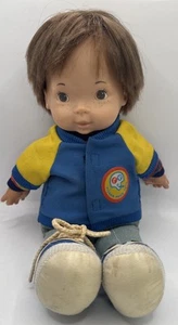 Chaqueta Fisher Price Joey Lapsitter Boy Doll 206 vintage años 70 (-1 encaje y manchas) - Imagen 1 de 12