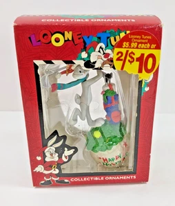 Bugs Bunny Happy Holidays Golfer Christmas Ornament Looney Tunes 1997 - Picture 1 of 6