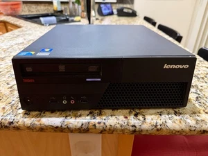 Lenovo M58p SFF Intel Core 2 Quad 3.00Ghz 8GB RAM 500GB HDD Win 10 Activated - Picture 1 of 8