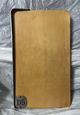 Bandeja giratoria reclinable para aperitivos de cine, lado derecho, 10,5”x18”x.75” Foto 1 de 3