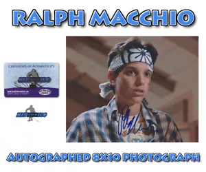 Ralph Macchio Signed Daniel Larusso COBRA KAI 8x10 PHOTO w/COA Karate Kid - Picture 1 of 1