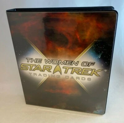 VENTA DE CARPETAS: ÁLBUM PARA LAS MUJERES DE STAR TREK TARJETAS COLECCIONABLES de Rittenhouse 2010 Foto 1 de 4