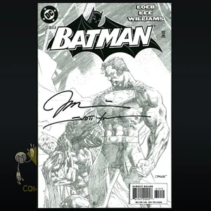 DC Comics BATMAN #612 2nd Printing Variant Signed by Jim Lee & Scott Williams NM - Picture 1 of 3