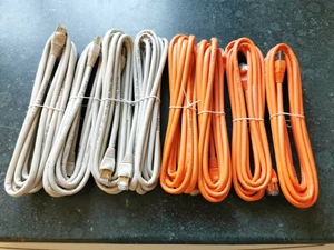 8x 3m CAT6 STP Netzwerkkabel geschirmt Ethernet RJ45 Patchkabel ENTERPRISE - Bild 1 von 5