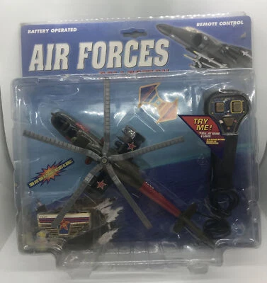 AirForces Collection BatteryOperated USSR Helicopter Remote Control Goldlok Toys - Image 1 of 4