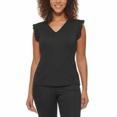 Женская блузка с оборками Andrew Marc - Изображение 1 из 4