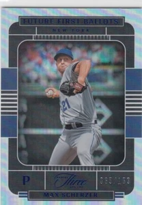 MAX SCHERZER /150 THREE AND TWO 3 2 FUTURE FIRST BALLOTS METS #7 2022 PANINI - Picture 1 of 1