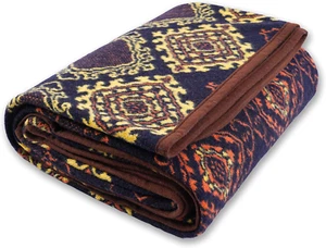 Merino Wool Blanket - Warm Thick Washable Large Bed Couch Outdoor Camping Throw  - Picture 1 of 8