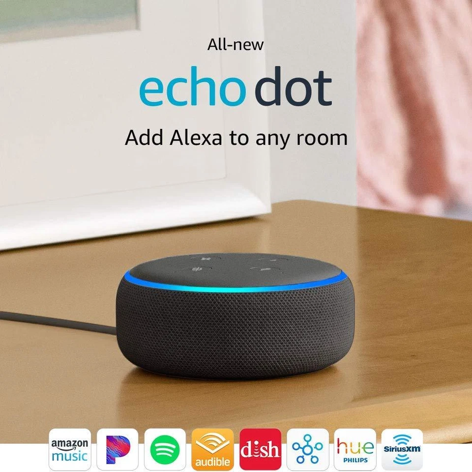 All-new Echo Dot (3rd Generation) - Smart speaker with Alexa - Image 1 of 1