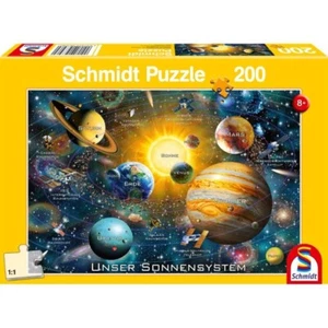 Puzzle Our solar system - 200 pz - Schmidt 56308 - Foto 1 di 2