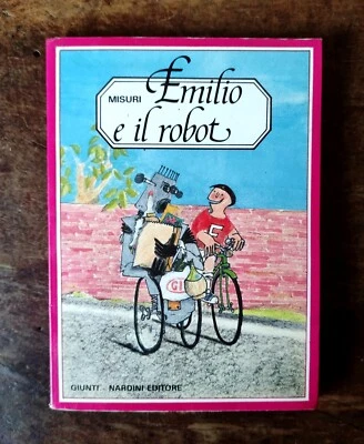 Libro Favole EMILIO E IL ROBOT G.Misuri 1987 Nardini Giunti Leggere descrizione  - Photo 1/4