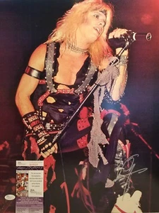 Vince Neil Signed Mötley Crüe 16x20 Photo JSA COA - Picture 1 of 4